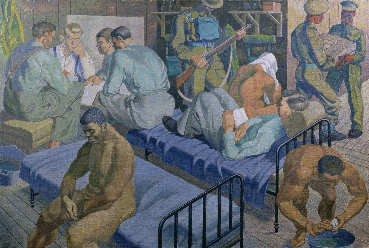 En el cuartel de Osmund Caine