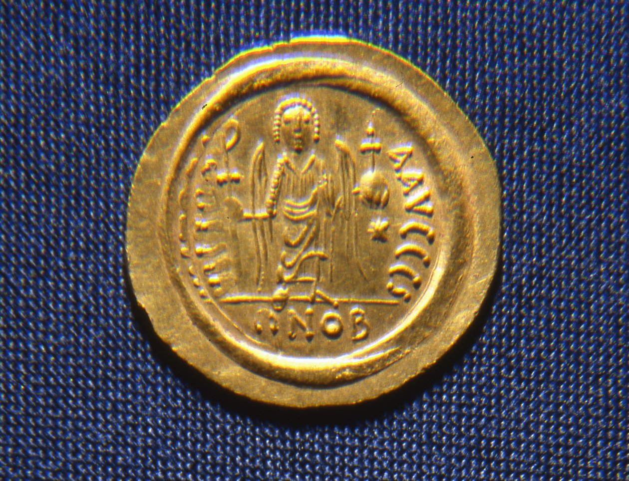 Moneda del Rey Totila, 541-52 de Ostrogothic