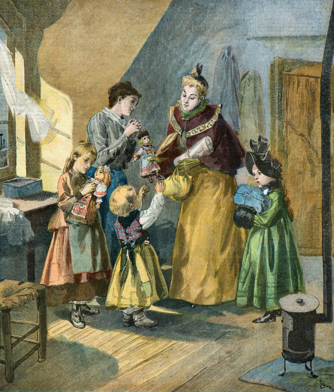 Día de Navidad benéfico de Oswaldo Tofani