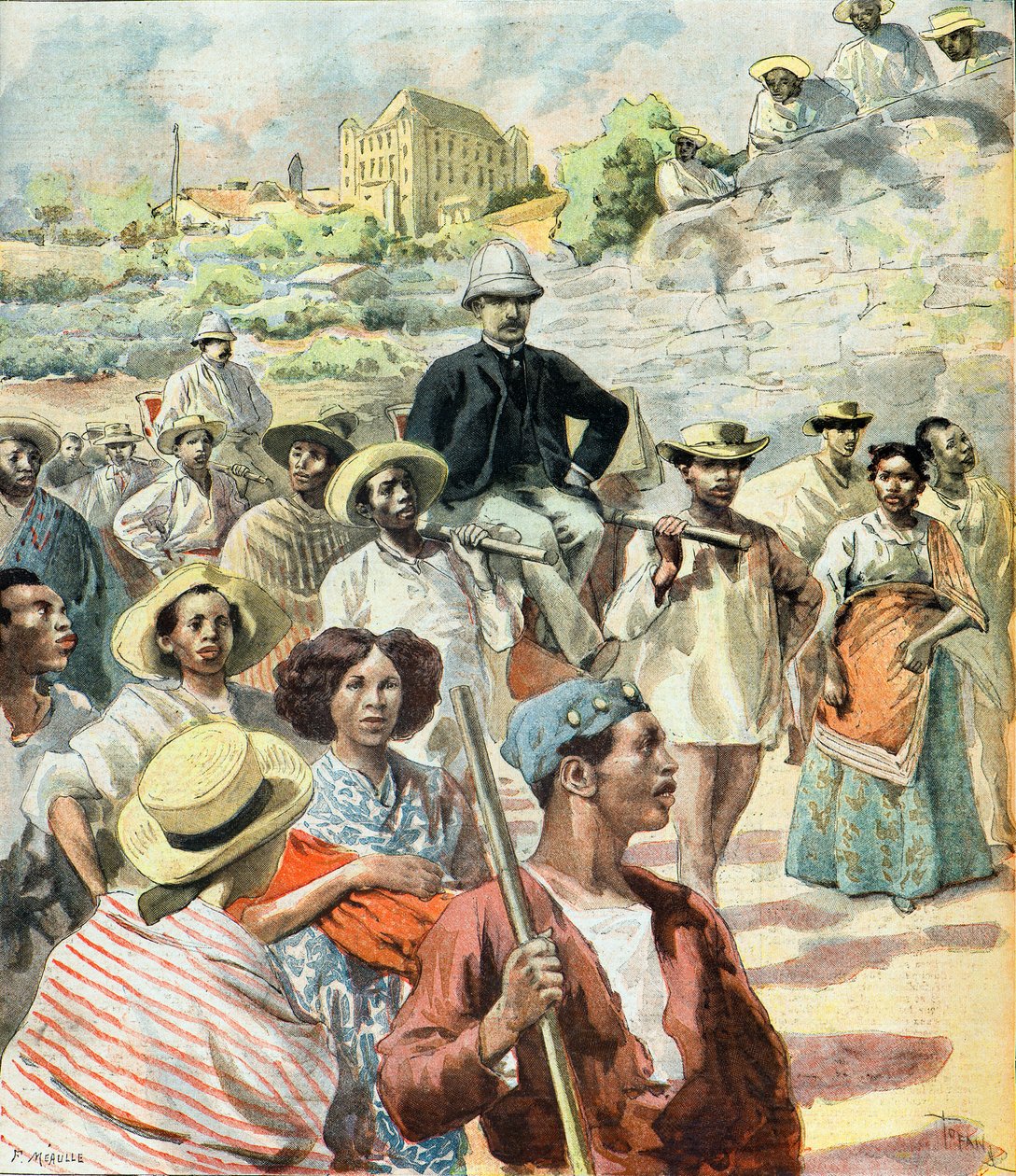 El diplomático francés Charles Le Myre de Vilers de Oswaldo Tofani