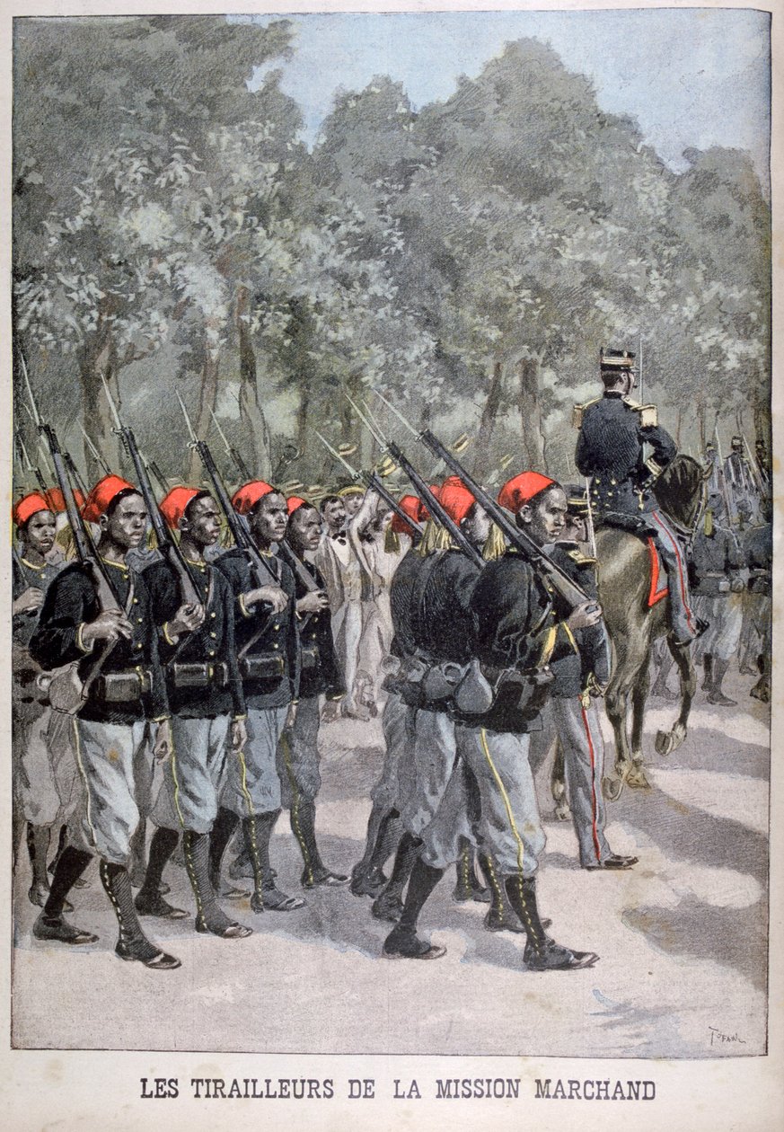 Fusileros, Francia, 1899 de Oswaldo Tofani