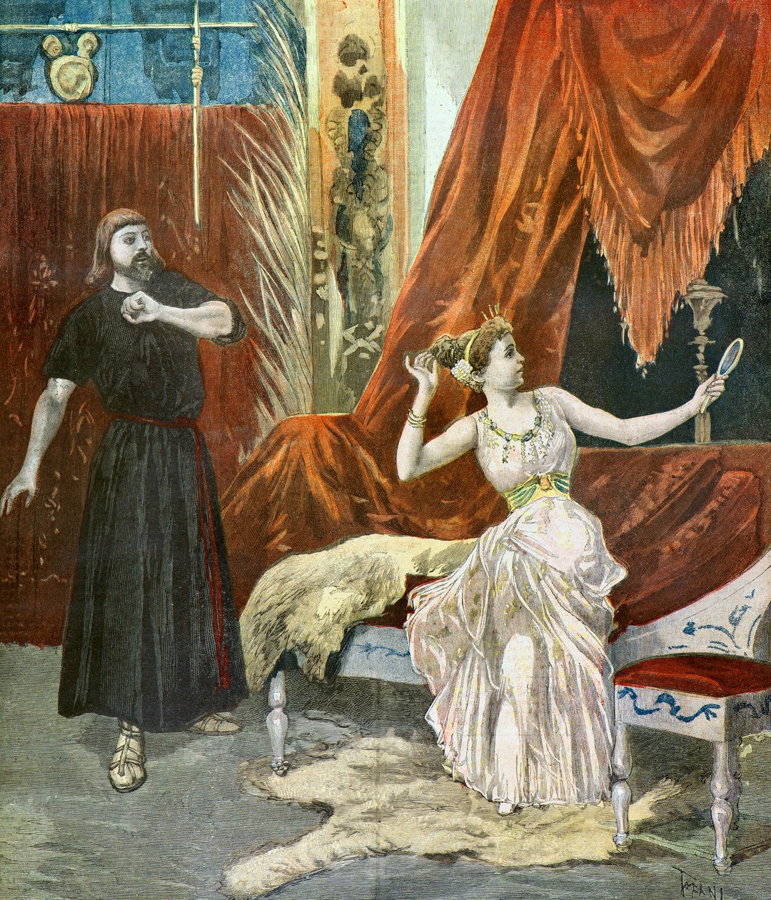 Sibyl Sanderson y Francisque Delmas de Oswaldo Tofani