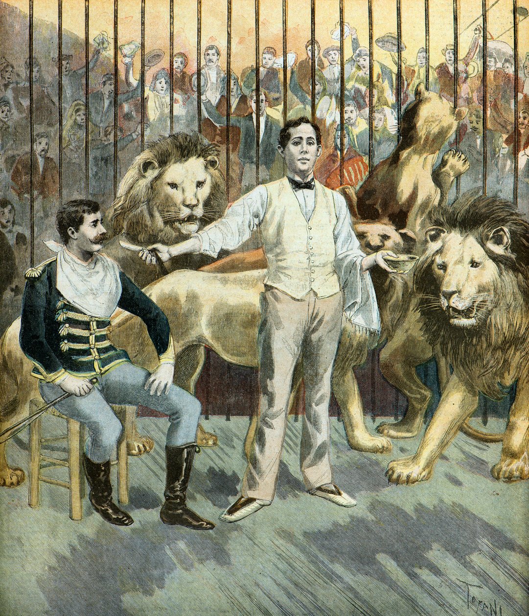 El barbero madrileño Pegna de Oswaldo Tofani