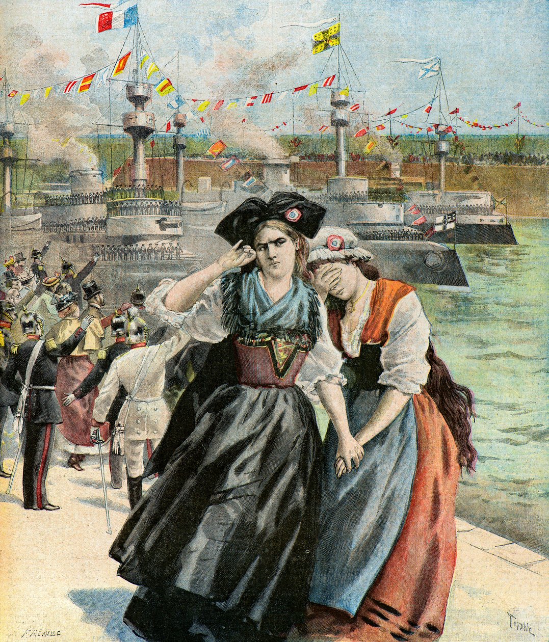 inauguración del Canal de Kiel de Oswaldo Tofani