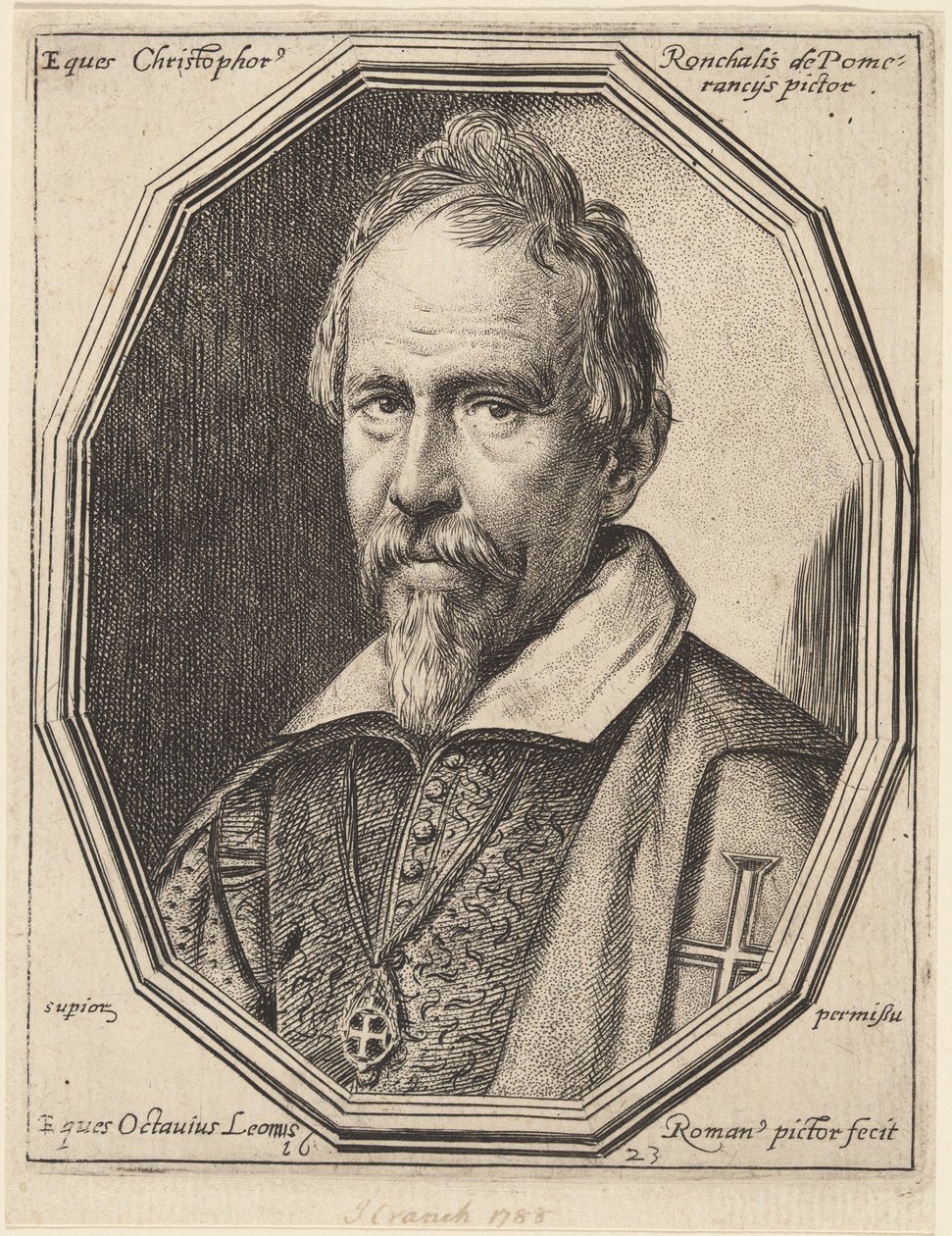 Cristoforo Roncalli de Ottavio Leoni