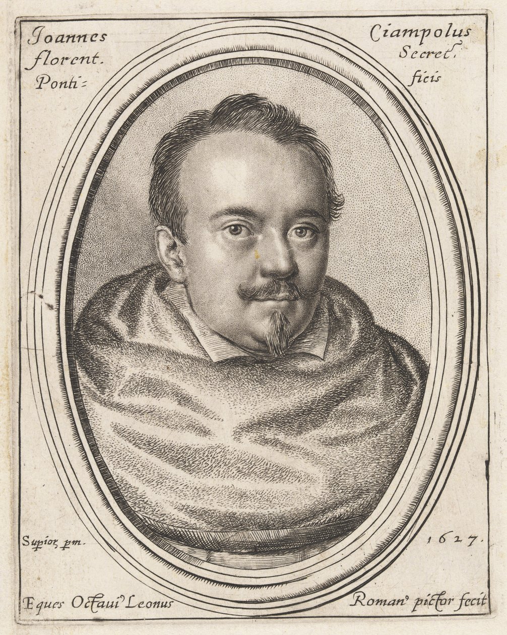 Giovanni Ciampoli, Secretario Papal de Ottavio Leoni