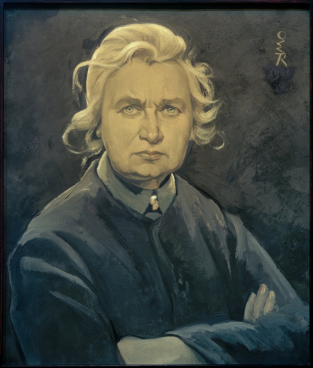 Ottilie W. Roederstein / Autorretrato 1926 de Ottilie Roederstein