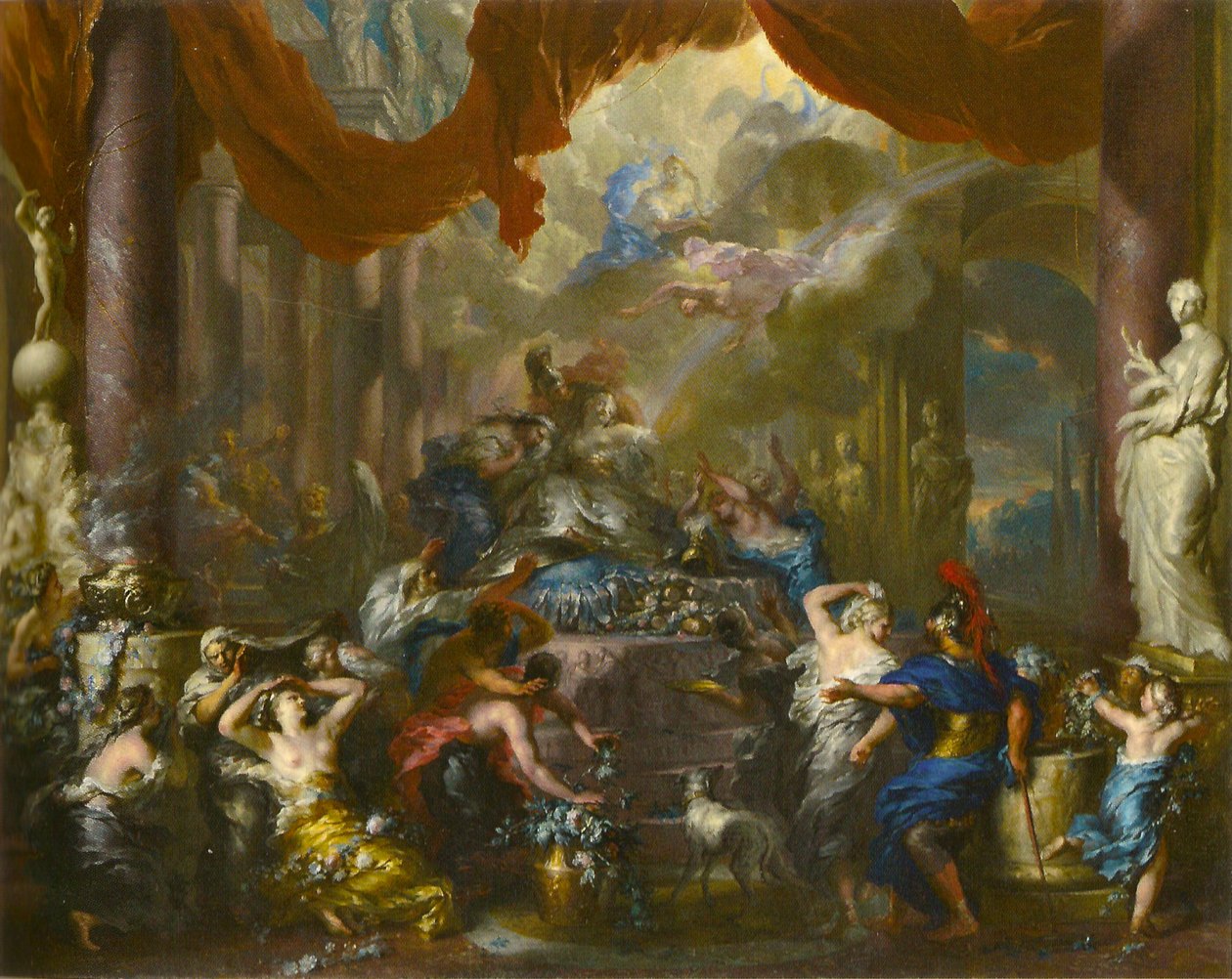 Alemán: Der Tod der Dido La muerte de Dido de Ottmar Elliger the Younger