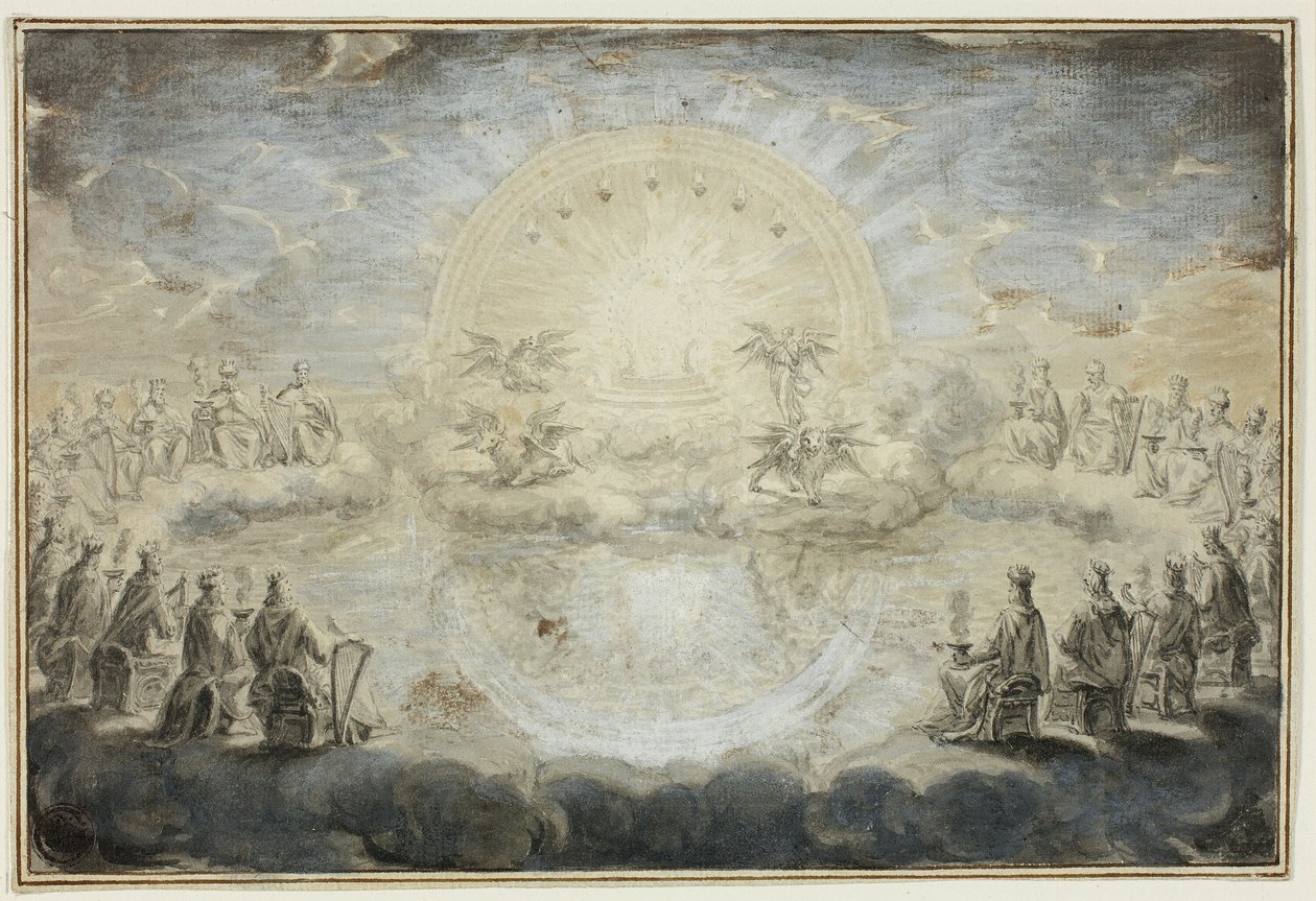 Escena del Apocalipsis de Ottmar Elliger the Younger