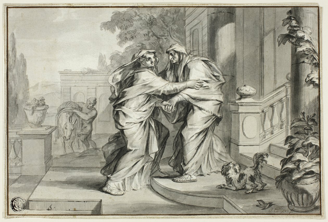 La visita de Ottmar Elliger the Younger