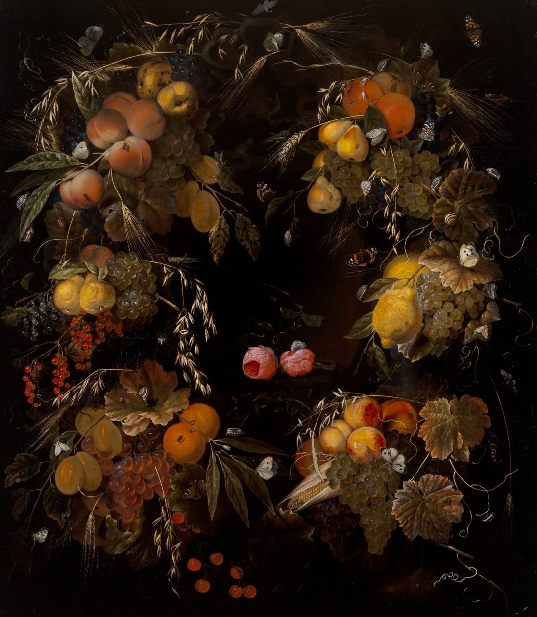 Frutas otoñales de Ottmar the Elder Elliger