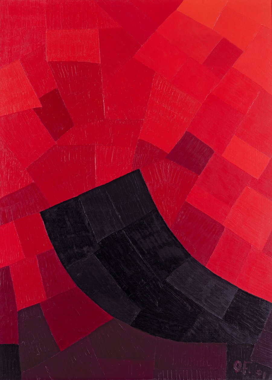 Rojo, 1931 de Otto Freundlich