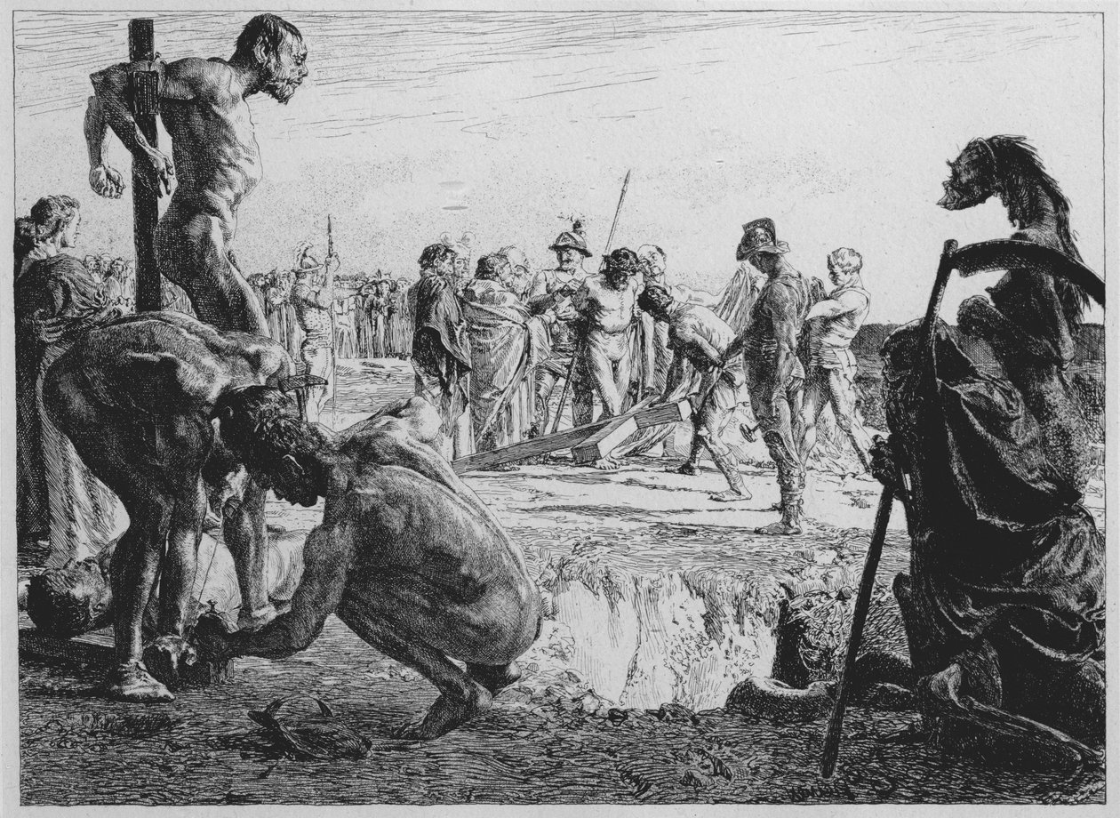 Gólgota, 1896 de Otto Greiner