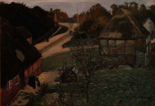 El pueblo de Worpswede de Otto Modersohn