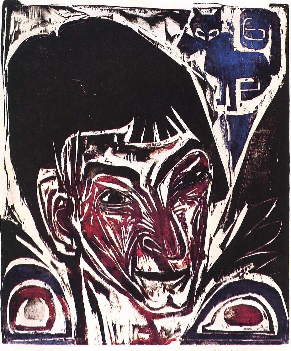 Retrato de Otto Mueller de Otto Mueller