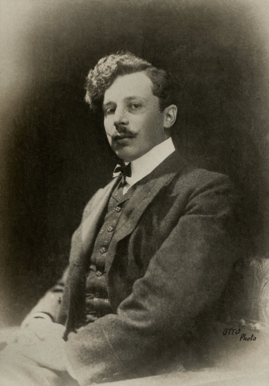 Retrato del pintor francés Abel Faivre ( 1867 de Otto