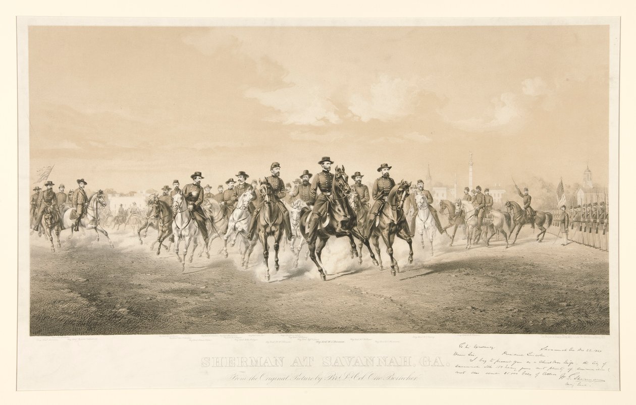 Sherman en Savannah, Georgia. de Otto Boetticher