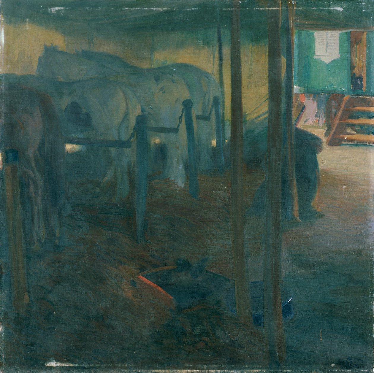 Estudio de circo (On ​​the Longe) de Otto Friedrich