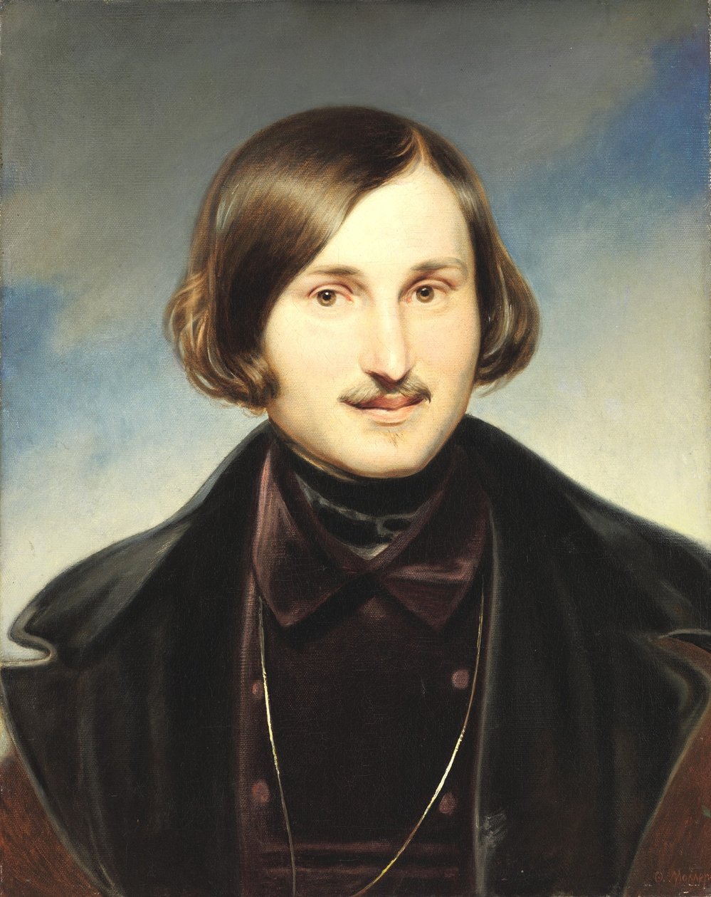 Retrato de Nikolai Gogol de Otto Friedrich Theodor von Moller