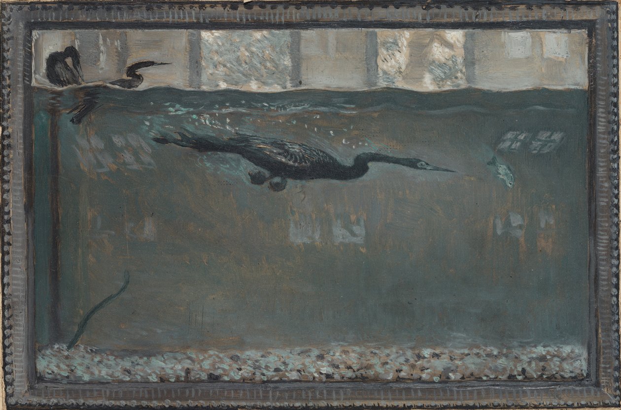 Cormorán buceador, 1900 de Otto H. Bacher