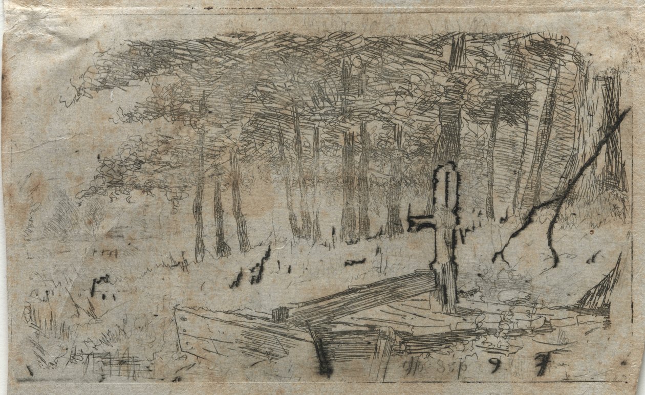 Pequeño estudio de árboles de Otto H. Bacher