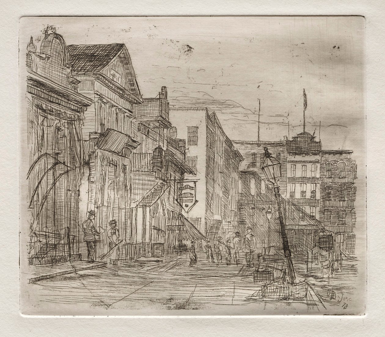 Esquina suroeste, Plaza Pública, Cleveland de Otto H. Bacher