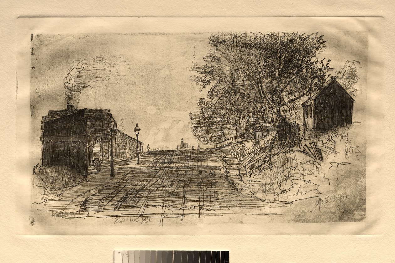 Calle Spring, septiembre de 1878 de Otto H. Bacher