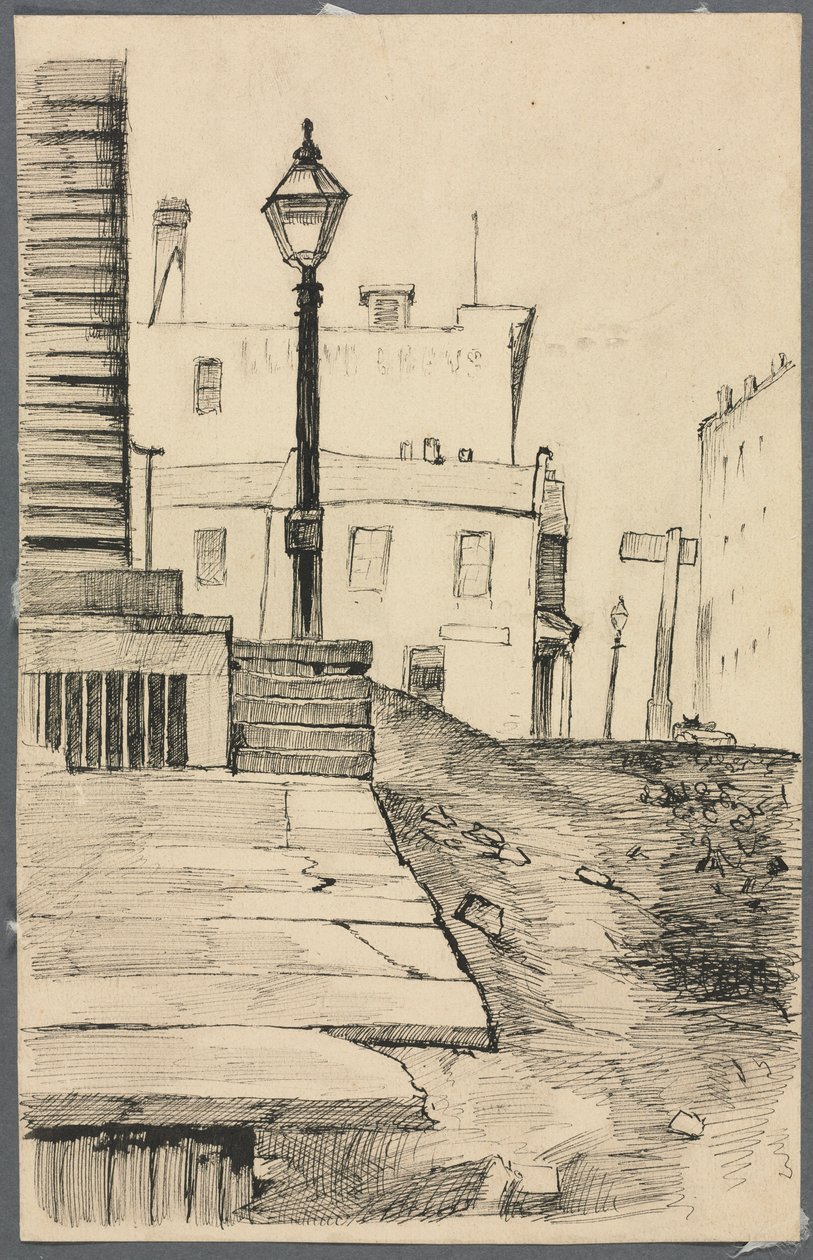 Escena Callejera, Cleveland de Otto H. Bacher