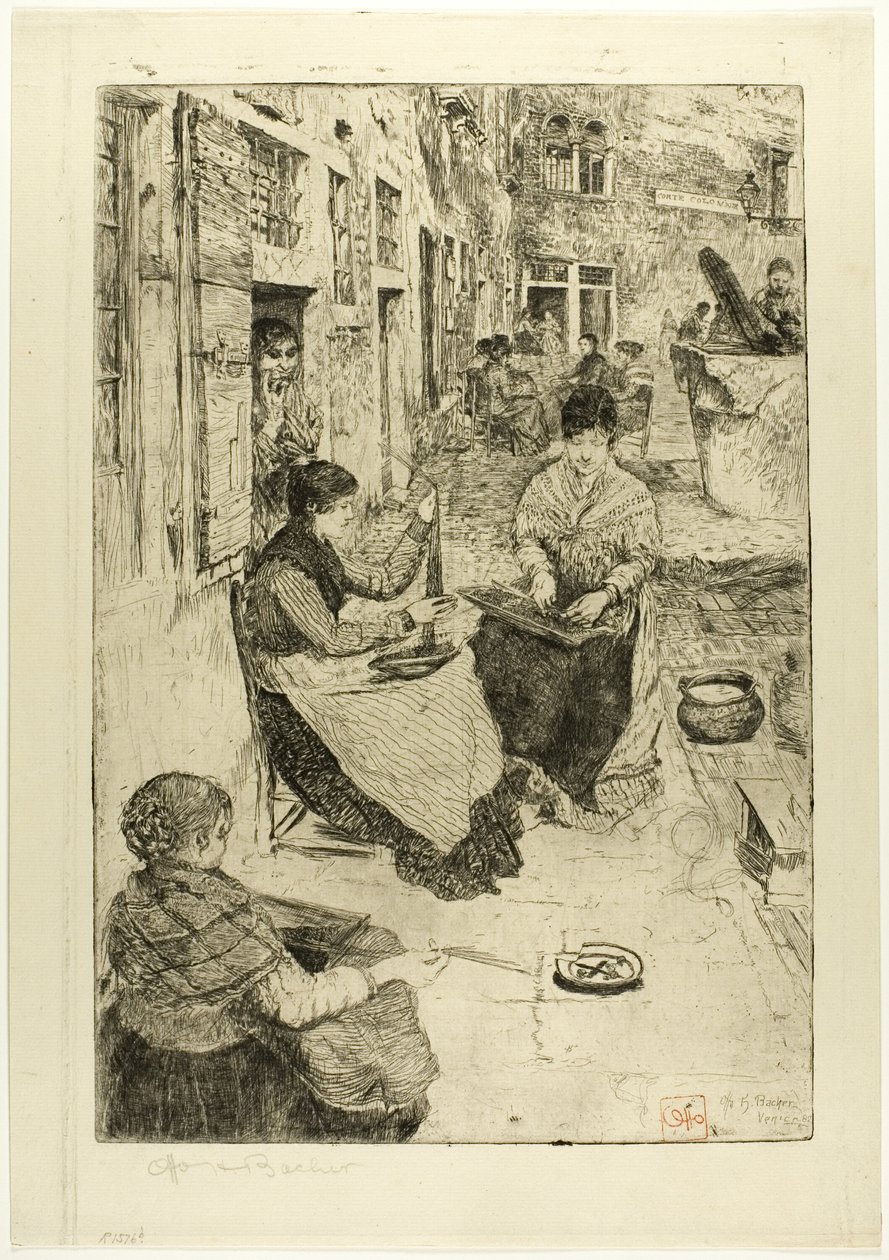 Ensartadores de cuentas de Otto Henry Bacher