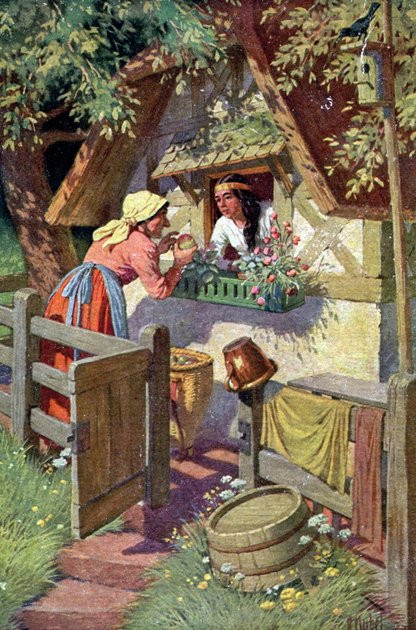 Blancanieves y la bruja de Otto Kubel