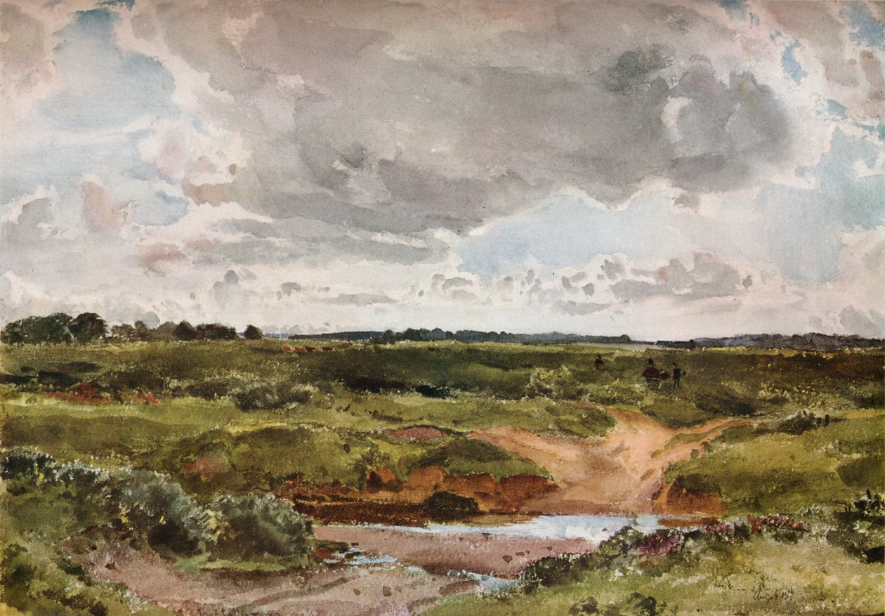 Southwold Common en agosto, c. 1889 de Otto Limited