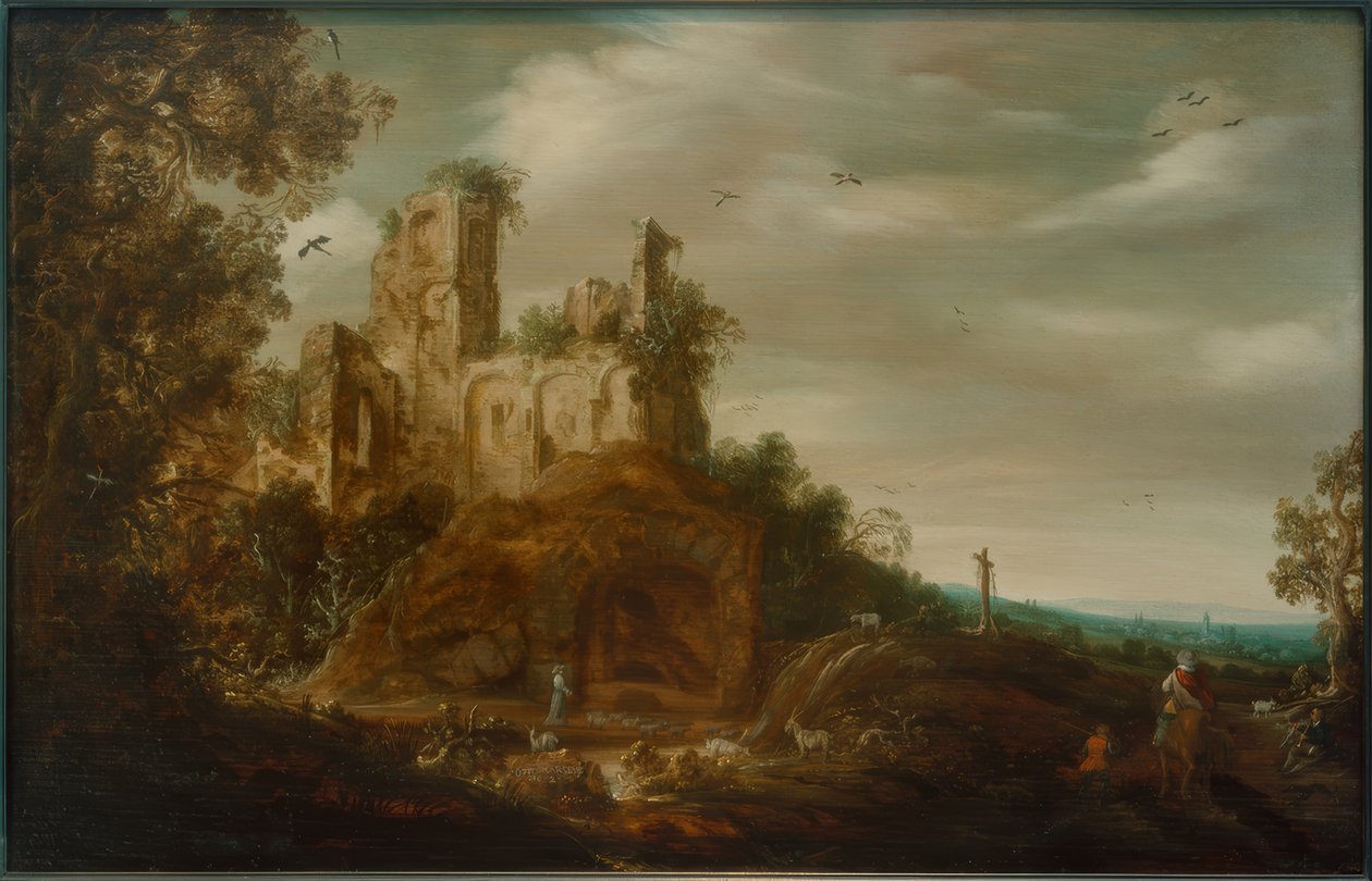 Paisaje de Otto Marseus  van Schrieck