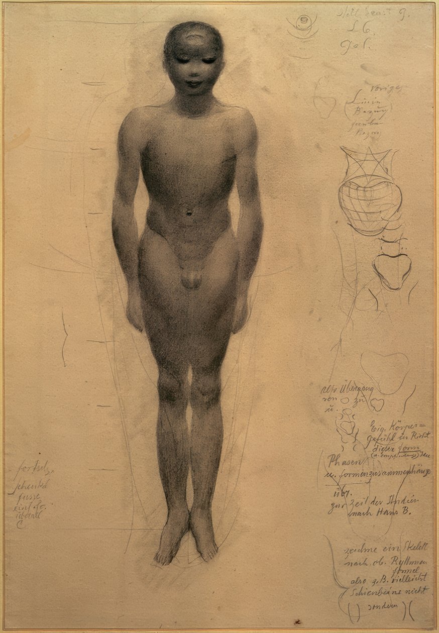 Desnudo de niño de Otto Meyer Amden