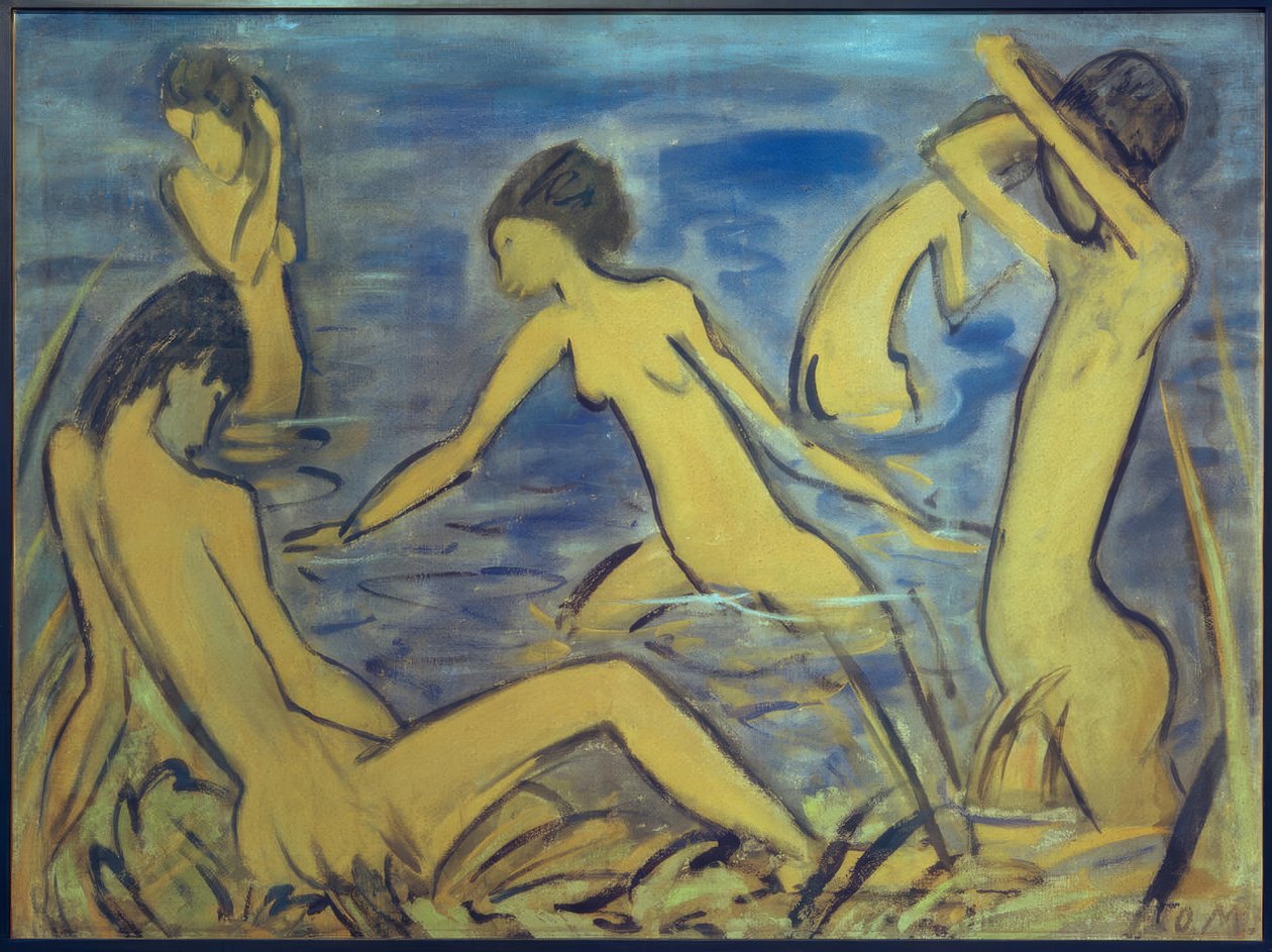 Bañistas de Otto Mueller