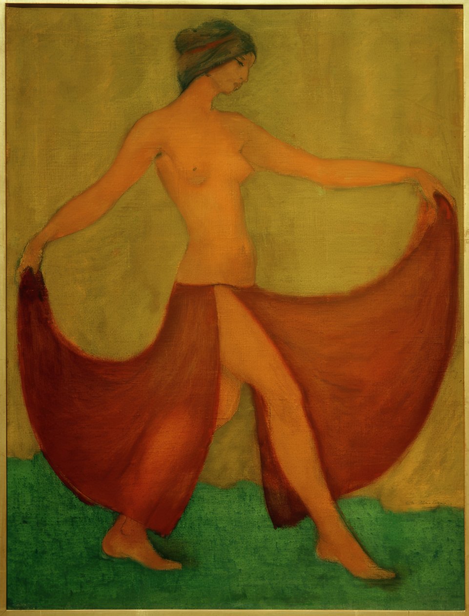 Bailarina (Maschka) de Otto Mueller