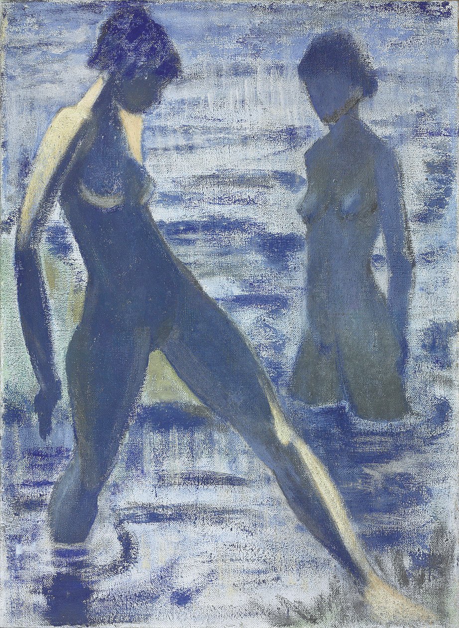 Bañistas, c.1927 de Otto Mueller