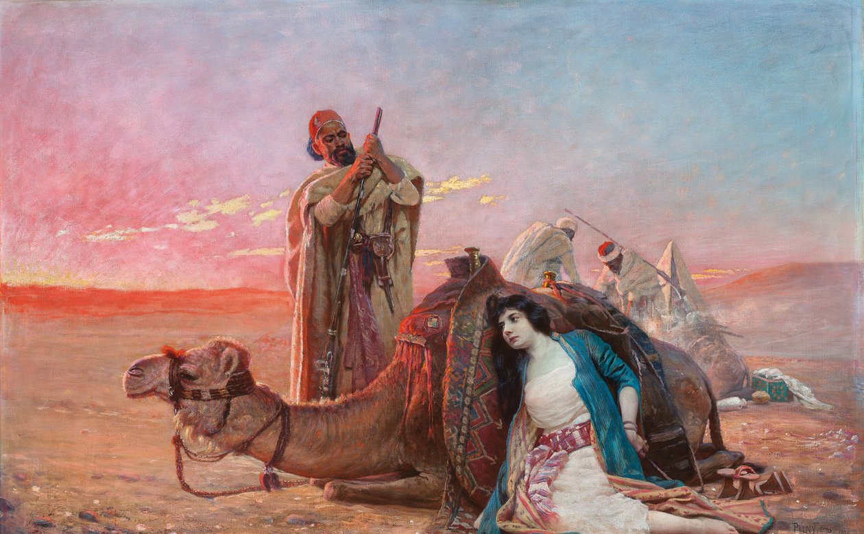 Un descanso en el desierto de Otto Pilny