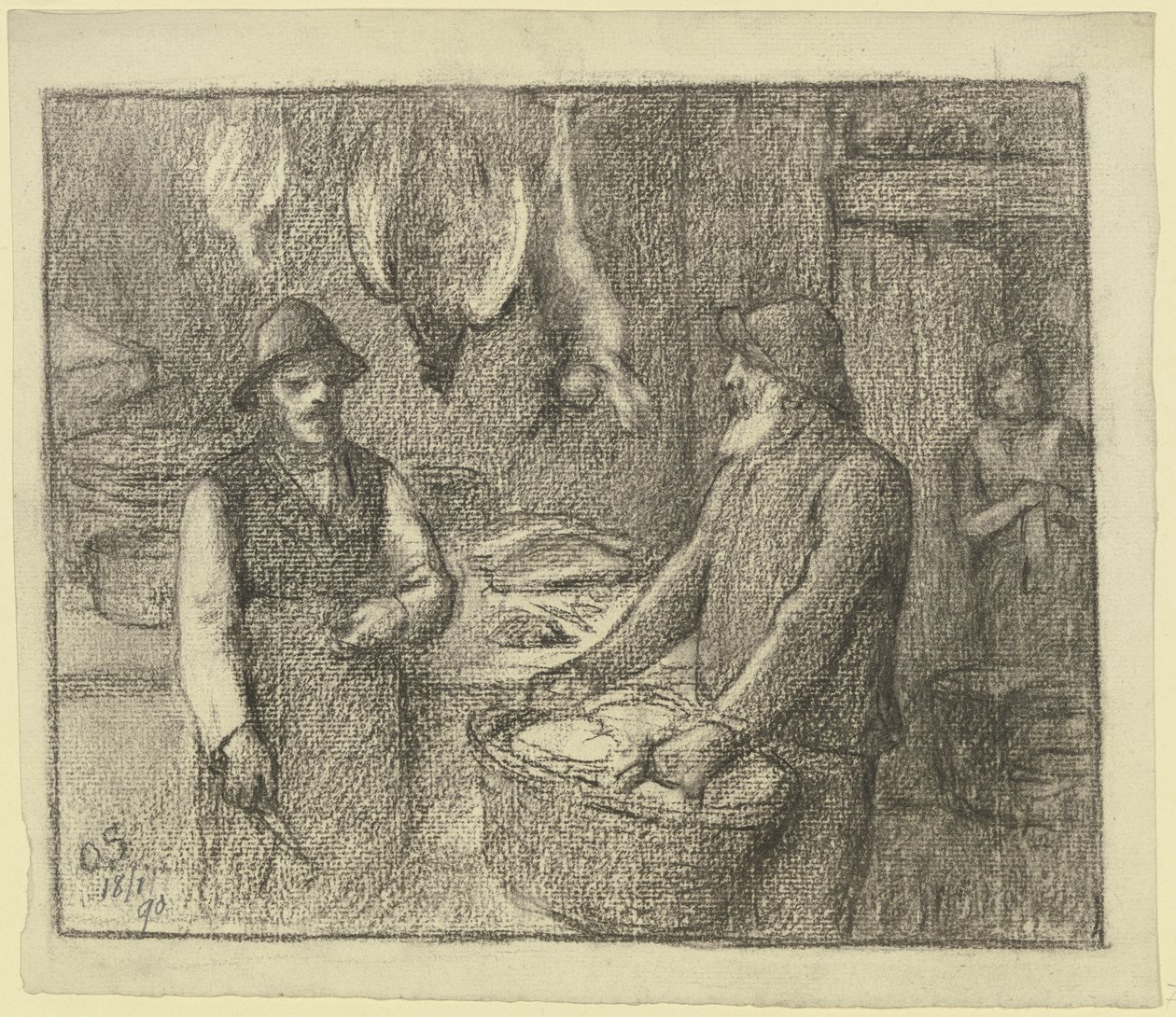 En la carnicería de venado de Otto Scholderer
