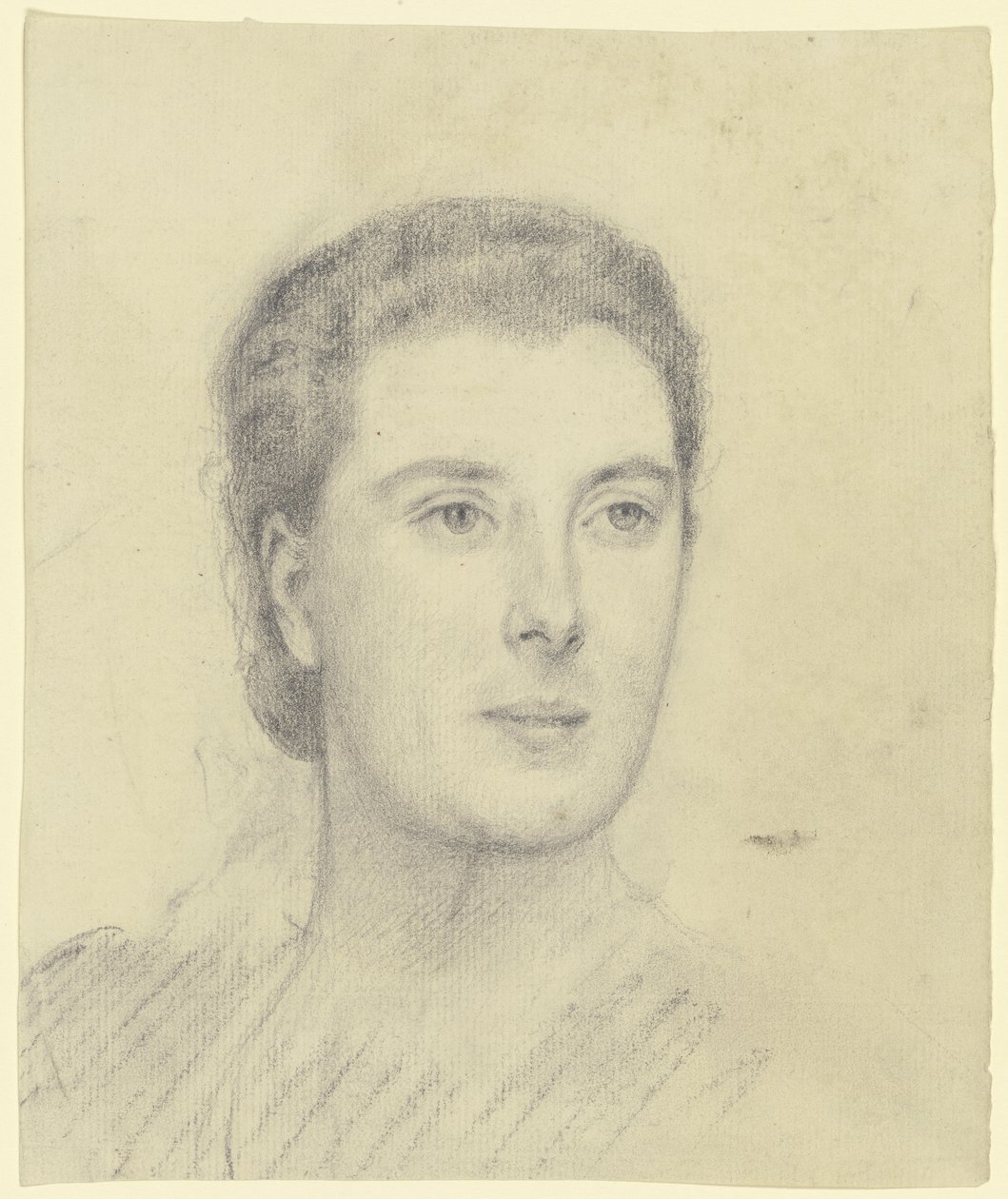 Retrato de una dama (Margret Freebody?) de Otto Scholderer