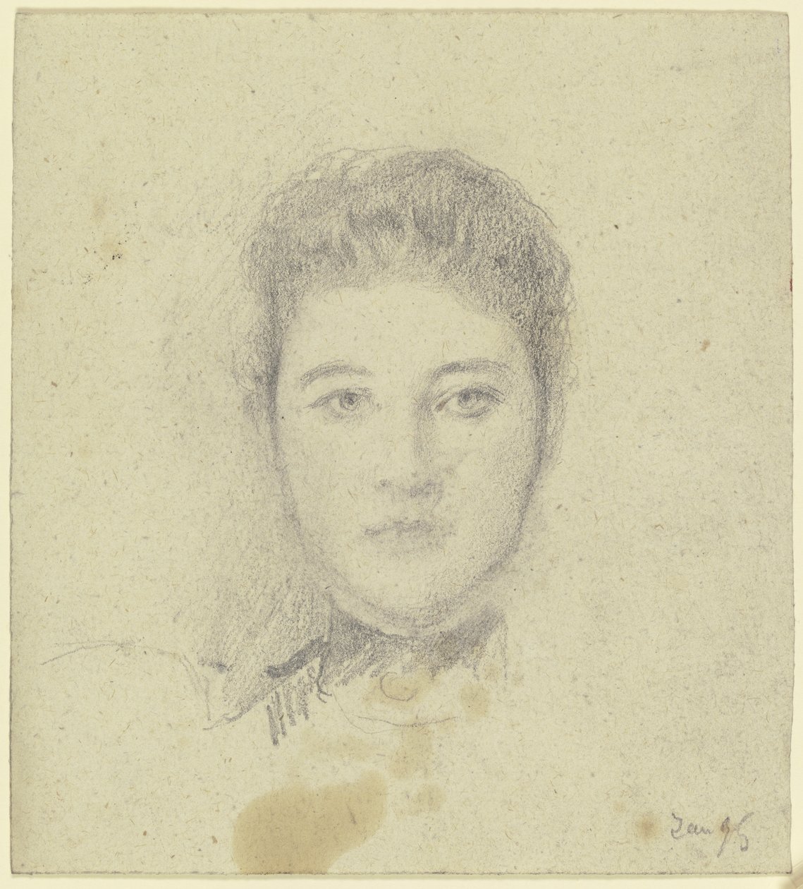 Retrato de la señorita Martin de Otto Scholderer