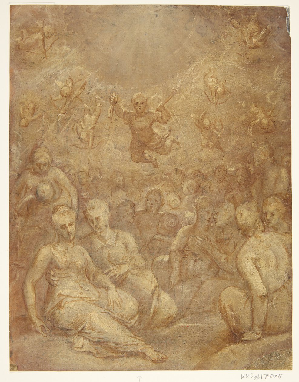 Escena mitológica (?) de Otto van Veen
