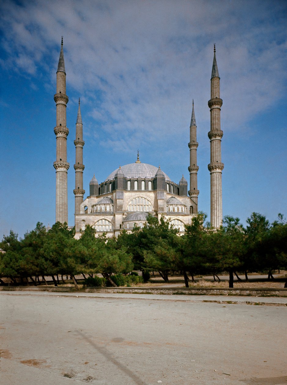 Vista de la mezquita de Ottoman School