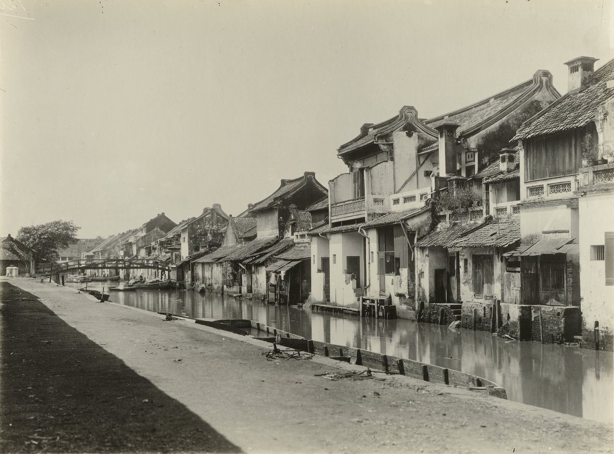 Casas chinas en Batavia de Oudheidkundige Dienst