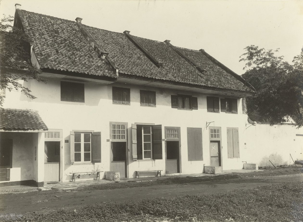 Edificios holandeses en Batavia de Oudheidkundige Dienst