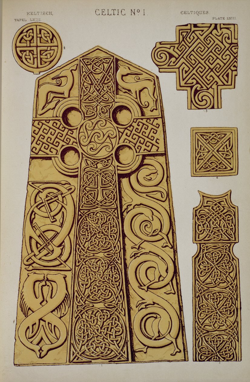 Ornamento celta, Capítulo XV, lámina LXIII de 