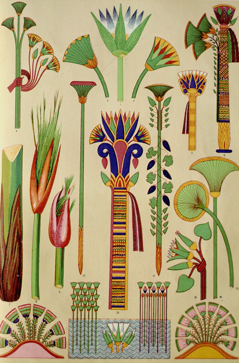 Ornamento egipcio de 