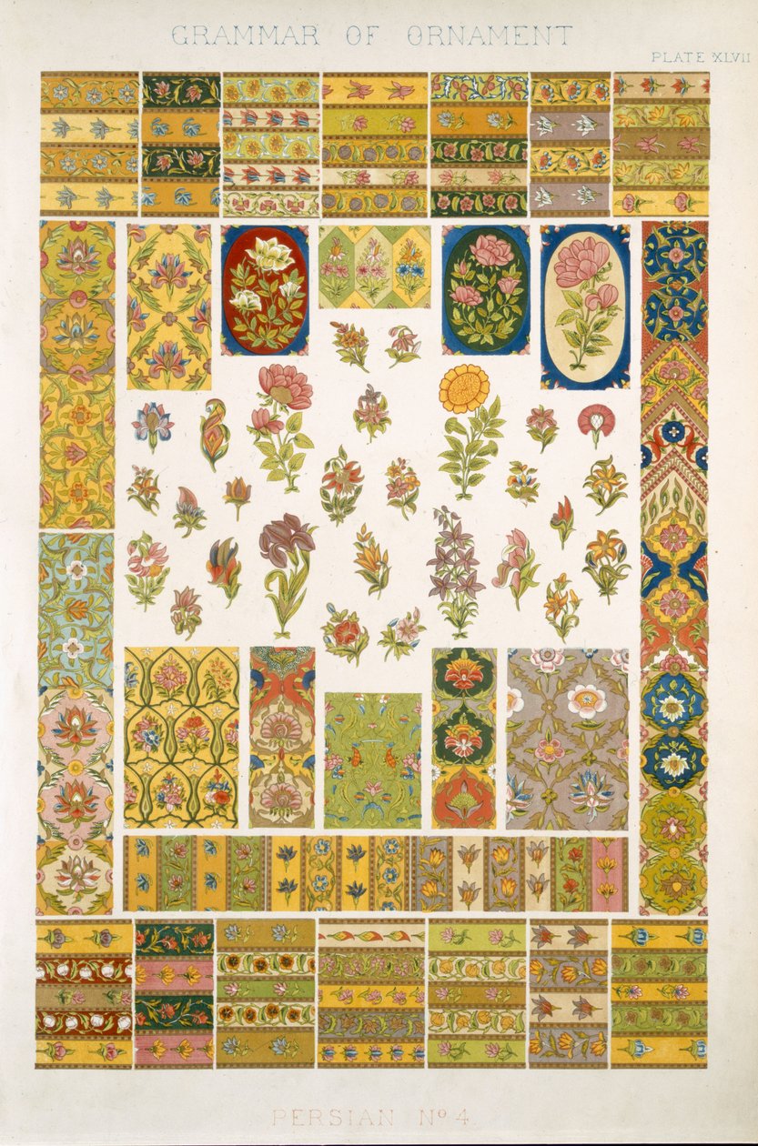 Persa No 4, Lámina XLVII de 