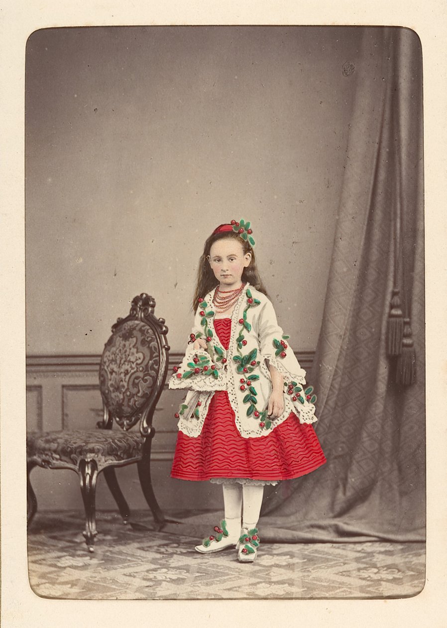 Álbum de la familia Follett de niños disfrazados para un baile de disfraces, ca. 1880 de Owen Angel