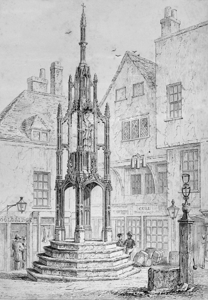 Cruz de la ciudad Winchester, c.1830 de Owen Brown Carter