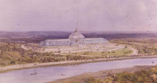 Diseño para una Exposición Proyectada en St. Cloud, París de Owen Jones